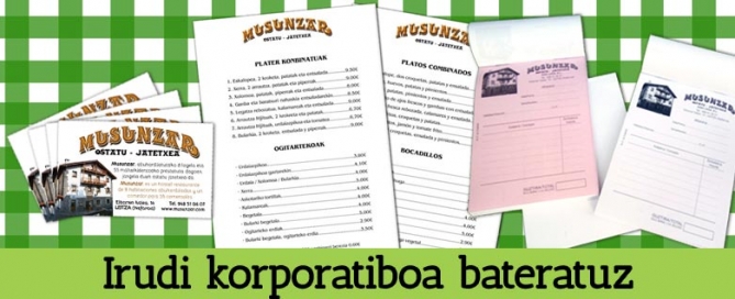 Musunzar: irudi korporatiboa bateratuz