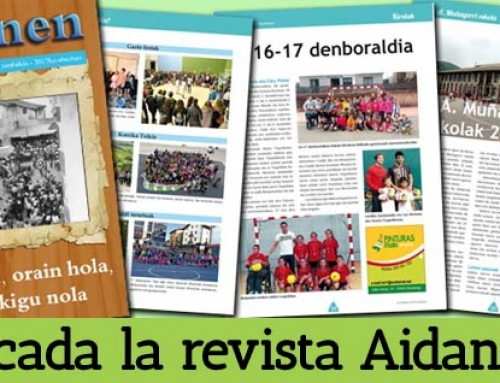 Publicada la revista Aidanen 14