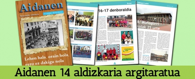 Aidanen 14 aldizkaria