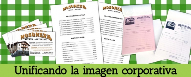 Musunzar unificando la imagen